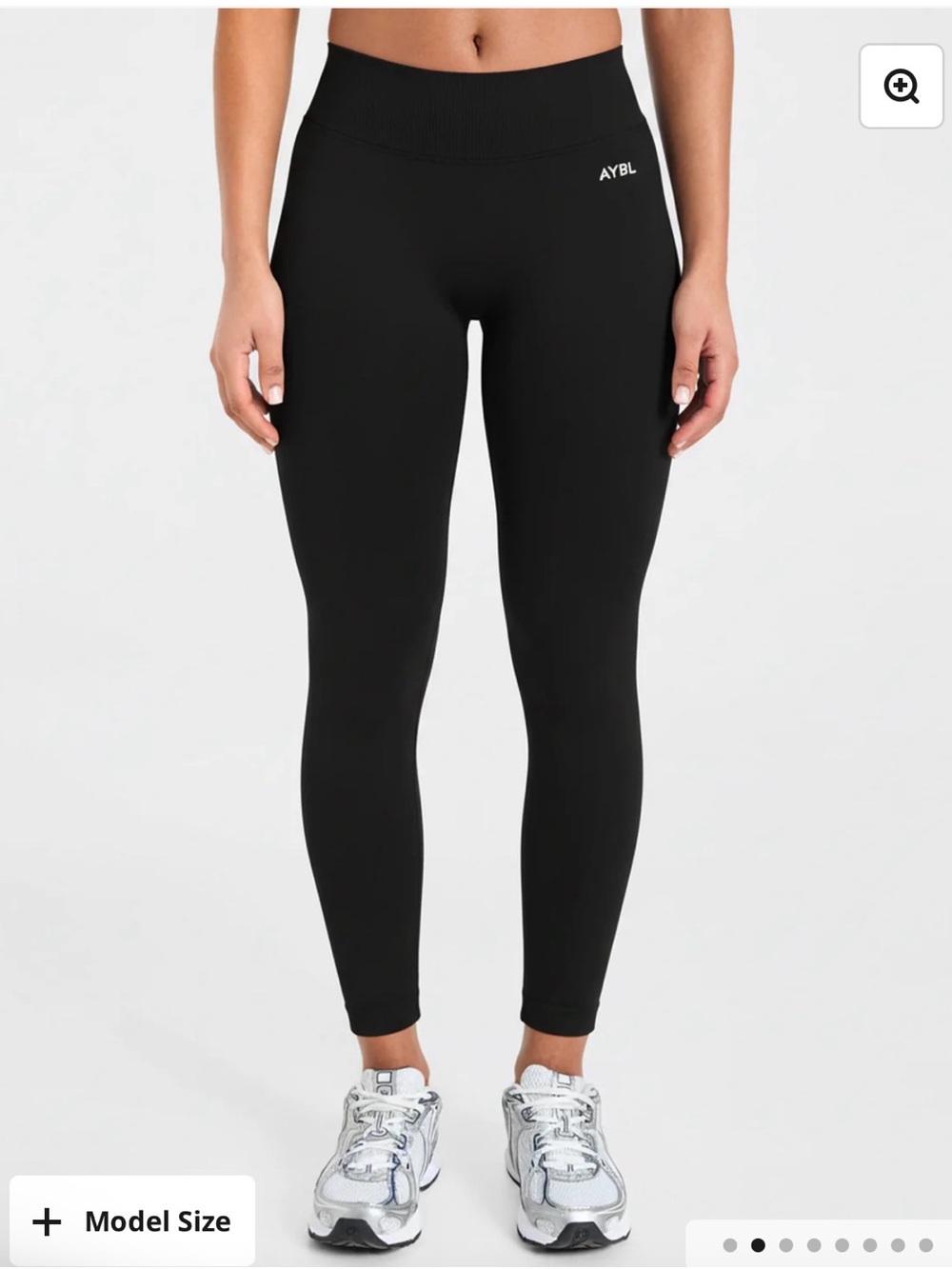 AYBL Enhance Seamless Black Leggings size SM
